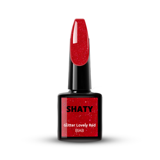 Glitter Lovely Red