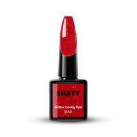 Glitter Lovely Red